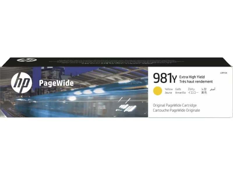 HP L0R15A, 981Y Yellow Original PageWide Cartridge