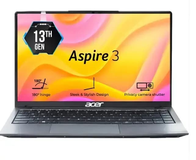 Acer Aspire 3 A325-53 UN.34YSI.01V, Intel Core i5 13th Gen, 8GB RAM, 512GB SSD, 15.6 Inch FHD, Windows 11 Home, Laptop