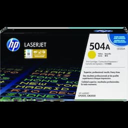 HP CE252A 504A Yellow Original LaserJet Toner Cartridge