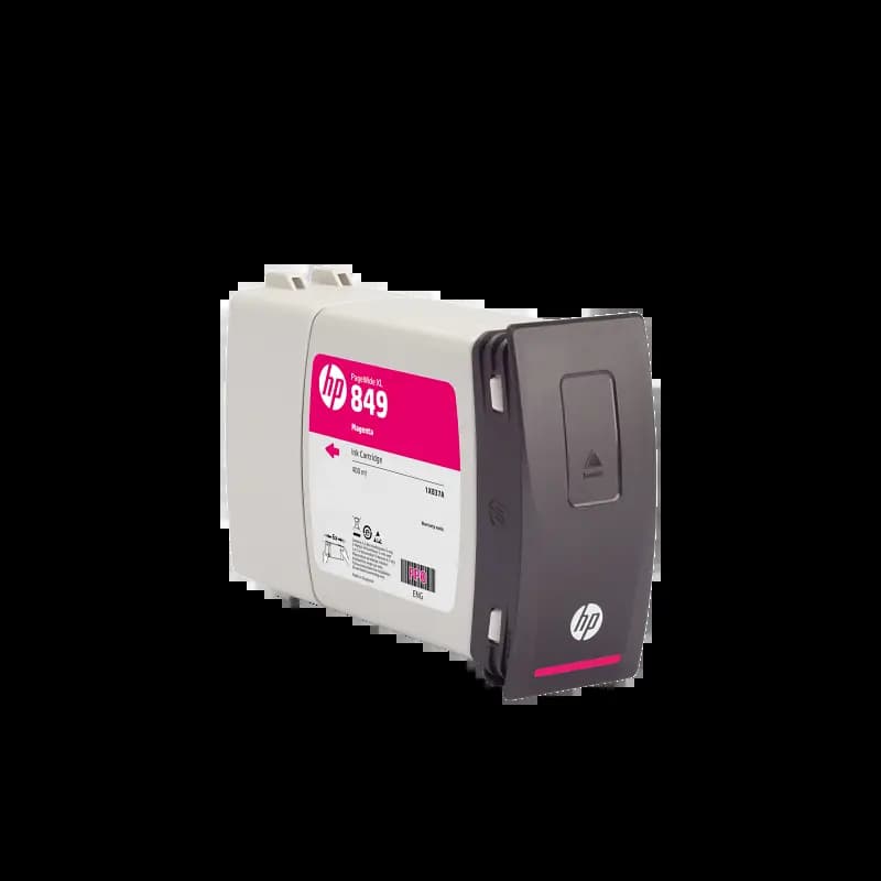 HP 1XB37A 849 400-ml Magenta PageWide XL Ink Cartridge