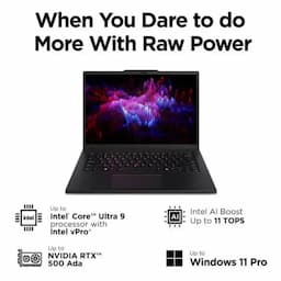 Lenovo 21G2S1X100 ThinkPad P14s Mobile Workstation Notebook Laptop, Intel Core Ultra 7 Processor, 32 GB Memory, 1 TB Storage, Windows 11 Pro