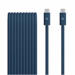 Beats MHX84ZM/A USB-C to USB-C Cable, 3M, Navy, Charging Cable