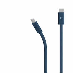 Beats MHX84ZM/A USB-C to USB-C Cable, 3M, Navy, Charging Cable