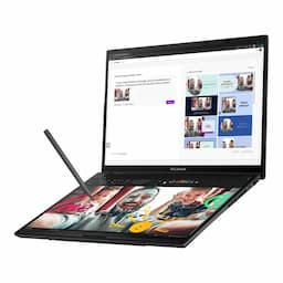 ASUS UX8406CA-QL297WS, Zenbook Duo OLED, Intel Core Ultra 7 255H Processor, 32GB RAM, 1TB SSD, Dual 14 Inch 3K OLED Touch Displays, Windows 11 Home, Laptop