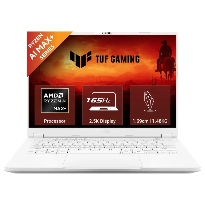 ASUS TUF Gaming A14 FA401EA-RG019WS, AMD Ryzen AI 9 HX 370 Processor, 32GB RAM, 1TB SSD, NVIDIA GeForce RTX 4060 8GB Graphics, 14 Inch 2.5K 165Hz Display, Windows 11 Home, Gaming Laptop