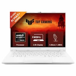 ASUS TUF Gaming A14 FA401EA-RG019WS, AMD Ryzen AI 9 HX 370 Processor, 32GB RAM, 1TB SSD, NVIDIA GeForce RTX 4060 8GB Graphics, 14 Inch 2.5K 165Hz Display, Windows 11 Home, Gaming Laptop