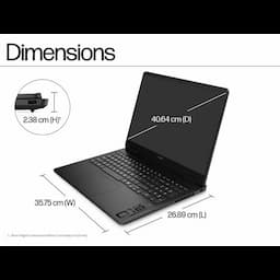 HP C57F3PA#ACJ, OMEN 16-am0279TX, 16.1 Inch, Intel Core i9-14900HX, 1TB SSD, Shadow Black, Gaming Laptop