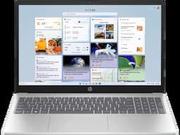 HP D0NZ3PA#ACJ, 15-fd0262TU, Intel Core 5 120U Processor, 24GB RAM, 512GB SSD, 15.6 Inch Full HD Display, Windows 11 Home, Microsoft 365, Natural Silver, Consumer Laptop