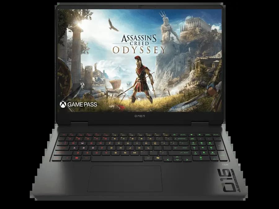HP C25MWPA#ACJ, OMEN 16-AM0240TX, Intel Core Ultra 7 255H Processor, 24GB RAM, 1TB SSD, NVIDIA GeForce RTX 5050 8GB Graphics, 16.1 Inch Full HD Display, Windows 11 Home, Shadow Black, Gaming Laptop