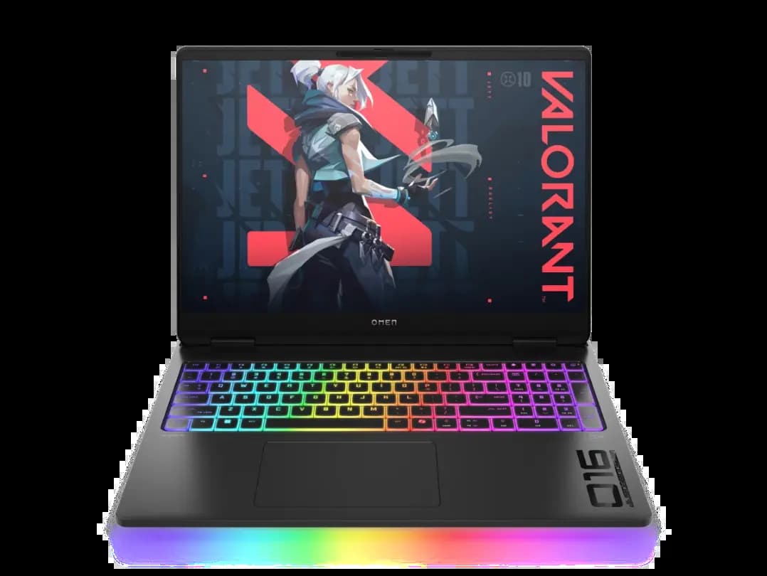 HP C2XD2PA#ACJ, OMEN 16-ap0165AX, AMD Ryzen 7 350 Processor, 24GB RAM, 1TB SSD, 16.1 Inch Display, NVIDIA GeForce RTX 5050 8GB Graphics, Shadow Black, AI Gaming Laptop