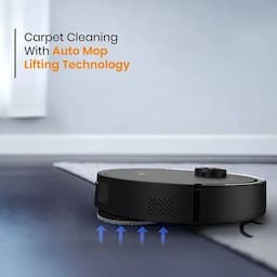 Eureka Forbes GVCDFSCFA00000 Smartclean with Fully Automatic Cleaning Station Robotic Vacuum Cleaner