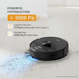 Eureka Forbes GVCDFR9KX00000 Smartclean with Home Mapping Pro Robotic Vacuum Cleaner