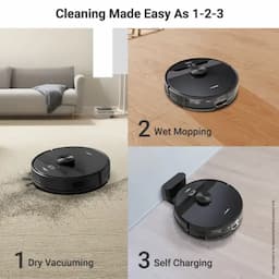 Eureka Forbes GVCDFR9KX00000 Smartclean with Home Mapping Pro Robotic Vacuum Cleaner
