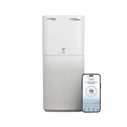 Eureka Forbes GAPDF500F1SM00 Smart 500 Surround 360 deg ,True HEPA Grade 13 filter, Covers Large Area 670 Sq. Ft., Sleep Mode, App Controlled, Air Purifier