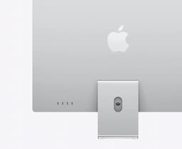 Apple Z1E9 24 Inch, M4 Chip-8 Core CPU, 8 GPU Core, 16 Neural Core, 16 GB Ram, 256 TB Storage, iMac Silver
