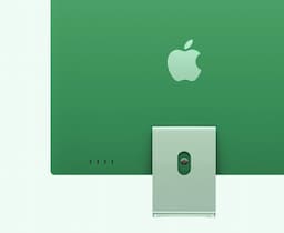 Apple Z1K3 24 Inch, M4 Chip-10 Core CPU, 10 GPU Core, 16 Neural Core, 24 GB Ram, 512 GB Storage, iMac Green
