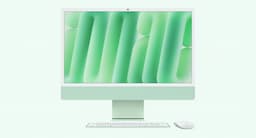 Apple Z1EN 24 Inch, M4 Chip-10 Core CPU, 10 GPU Core, 16 Neural Core, 24 GB Ram, 1 TB Storage, iMac Green