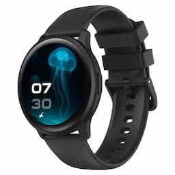 Fastrack 38204PP01K Jupiter R3 Smart Watch, 1.38" TFT 2.5D Display ,Push Button Interaction, HRM,SpO2 & Sleep Tracking, Black