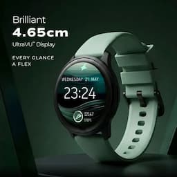 Fastrack 38204PP01K Jupiter R3 Smart Watch, 1.38" TFT 2.5D Display ,Push Button Interaction, HRM,SpO2 & Sleep Tracking, Black