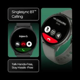 Fastrack 38204PP01K Jupiter R3 Smart Watch, 1.38" TFT 2.5D Display ,Push Button Interaction, HRM,SpO2 & Sleep Tracking, Black