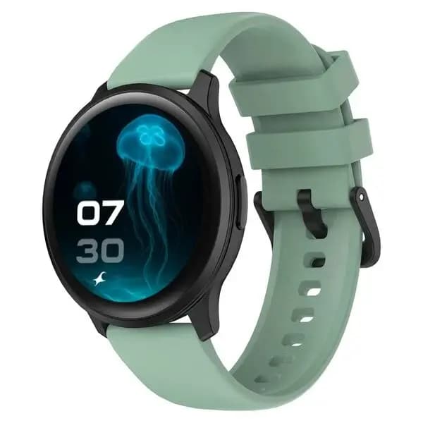 Fastrack 38204PP02K Jupiter R3 Smart Watch, 1.38" TFT 2.5D Display, Push Button Interaction, Multiple Menu Styles, Green