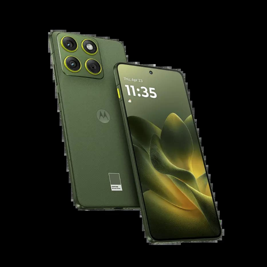 Motorola PBA70002IN Edge 70, 6.7-inch Extreme AMOLED Display, 8 GB RAM, 256 GB Storage, Bronze Green Mobile