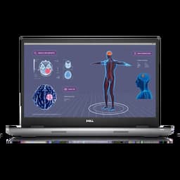 Dell IND7780I7P32512A1000-LQ1, Precision 7780, Intel Core i7 Processor, 32GB RAM, 512GB SSD, NVIDIA RTX A1000 Graphics, Windows 11 Pro, Mobile Workstation