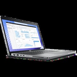 Dell INDMWS3490U7IG4GW-S1, Precision 3490, Intel Core Ultra 7 155U Processor, 16GB RAM, 1TB SSD, Windows 11 Pro, Mobile Workstation