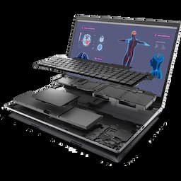 Dell IND7780I7P32512A1000-LQ1, Precision 7780, Intel Core i7 Processor, 32GB RAM, 512GB SSD, NVIDIA RTX A1000 Graphics, Windows 11 Pro, Mobile Workstation