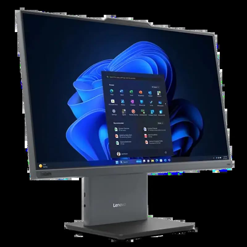 Lenovo 12SCA10XIH ThinkCentre Neo 50A, 23.8 Inch Display, Intel Core i3-1315U Processor, 8 GB Memory, 512 GB Storage, Desktop