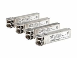 HPE C8R24B MSA 16Gb Short Wave Fibre Channel SFP+ 4‑pack Transceiver