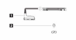 Lenovo 4X97B02319 ThinkSystem SR650/a V4 x16 Gen5 High Power Cable Riser Slot 3 & 6 Option Kit