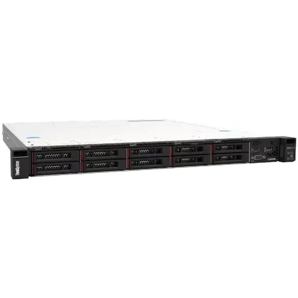 Lenovo 7DCLA062SG ThinkSystem SR250 V3 1U Rack Server with Intel Xeon E‑2468 and 32GB RAM