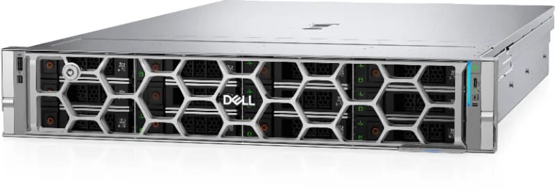 Dell PowerEdge R570, Intel Xeon 6 6521P 24-Core Processor, 4 x 32GB DDR5 ECC Memory, 2U Rack Server