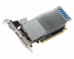 MSI N210-1GD3/LP, NVIDIA GeForce 210 Graphics Card, 1GB DDR3 Memory, PCI Express 2.0 x16, Low Profile, HDMI, DVI-I, VGA