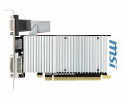 MSI N210-1GD3/LP, NVIDIA GeForce 210 Graphics Card, 1GB DDR3 Memory, PCI Express 2.0 x16, Low Profile, HDMI, DVI-I, VGA