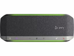 HP Poly 77P36AA, Sync 40 Microsoft Teams Certified, Bluetooth 5.1, USB-A & USB-C Connectivity, 3-Microphone Array, 50mm Speaker, Black, BT700 USB-A Adapter, Speakerphone