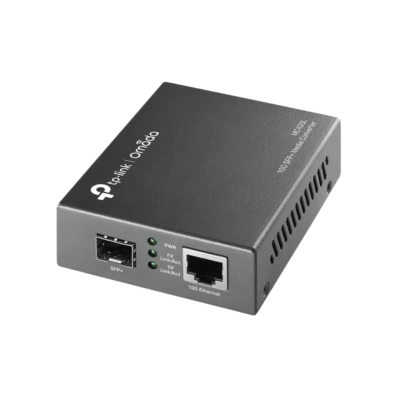 TP-Link MC220L, Gigabit Ethernet, SFP Slot, Fiber-to-Copper Conversion, Media Converter