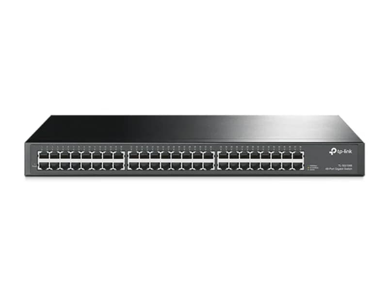 TP-Link TL-SG1048, 48 Gigabit RJ45 Ports, Rackmount Design, Unmanaged Network Switch