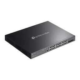 TP-Link SG3428XMP, 24 Gigabit PoE+ Ports, 4 x 10G SFP+ Uplinks, Layer 2+ Managed, Network Switch