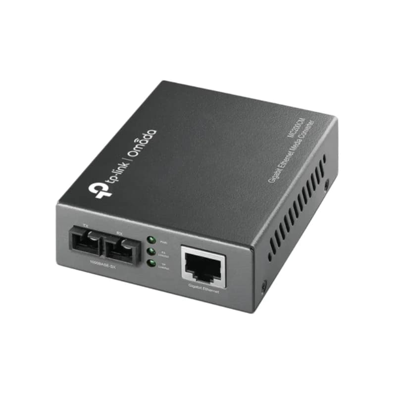 TP-Link MC200CM, Gigabit Multi-Mode Fiber, SC Connector, Fiber Media Converter