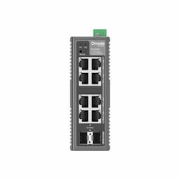 TP-Link ES208G, 8-Port Industrial Easy Managed Gigabit Switch, 6 Gigabit RJ45 Ports, 2 Gigabit RJ45/SFP Combo Ports, Omada SDN, DIN-Rail & Wall Mount, IP40 Protection, Network Switch