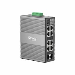 TP-Link ES208G, 8-Port Industrial Easy Managed Gigabit Switch, 6 Gigabit RJ45 Ports, 2 Gigabit RJ45/SFP Combo Ports, Omada SDN, DIN-Rail & Wall Mount, IP40 Protection, Network Switch