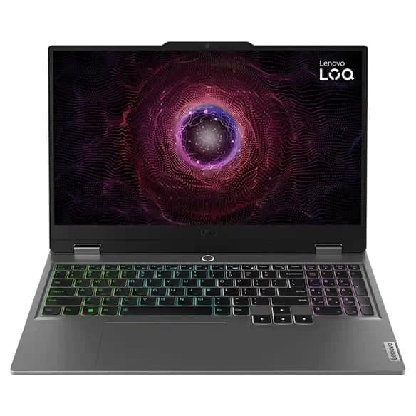 Lenovo 83S000FYIN, LOQ 15ARP9, AMD Ryzen 5 7235HS, 16GB DDR5 RAM, 512GB SSD, NVIDIA GeForce RTX 3050 6GB, 15.6-inch FHD 144Hz Display, Windows 11 Home, Luna Grey, Gaming Laptop