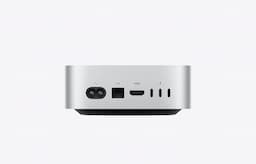 Apple MCX44HN/A Mac Mini Desktop, Apple M4 Pro Chip, 12-Core CPU, 16-Core GPU, 24GB Unified Memory, 512GB SSD MacOS Sequoia, Silver
