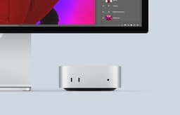 Apple MU9E3HN/A Mac Mini Desktop, Apple M4 Chip, 10-Core CPU, 10-Core GPU, 16GB Unified Memory, 512GB SSD MacOS Sequoia, Silver