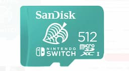 SanDisk SDSQXAO-512G-GNCZN, Nintendo Licensed microSDXC Memory Card for Nintendo Switch, 512GB, Up to 100MB/s Read Speed, UHS-I, Memory Card