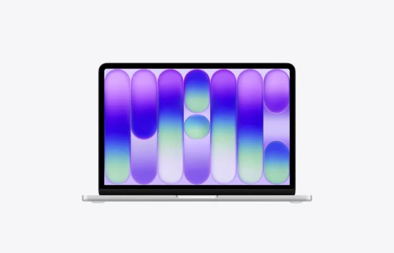Apple MHFC4HN/A MacBook Neo 13 Inch Liquid Retina Display Laptop, Apple A18 Chip, 6-Core CPU, 5-Core GPU, 8GB Unified Memory, 512GB SSD, Silver