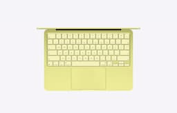 Apple MHFE4HN/A MacBook Neo 13 Inch Liquid Retina Display Laptop, Apple A18 Chip, 6-Core CPU, 5-Core GPU, 8GB Unified Memory, 512GB SSD, Citrus