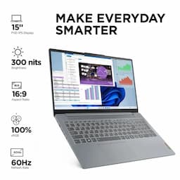 Lenovo 82X700M6IN IdeaPad Slim 3i Laptop, 15.6 Inch Display, 13th Gen Intel Core i3 1315U Processor 8 GB Memory, 512 GB Storage, Windows 11 Home